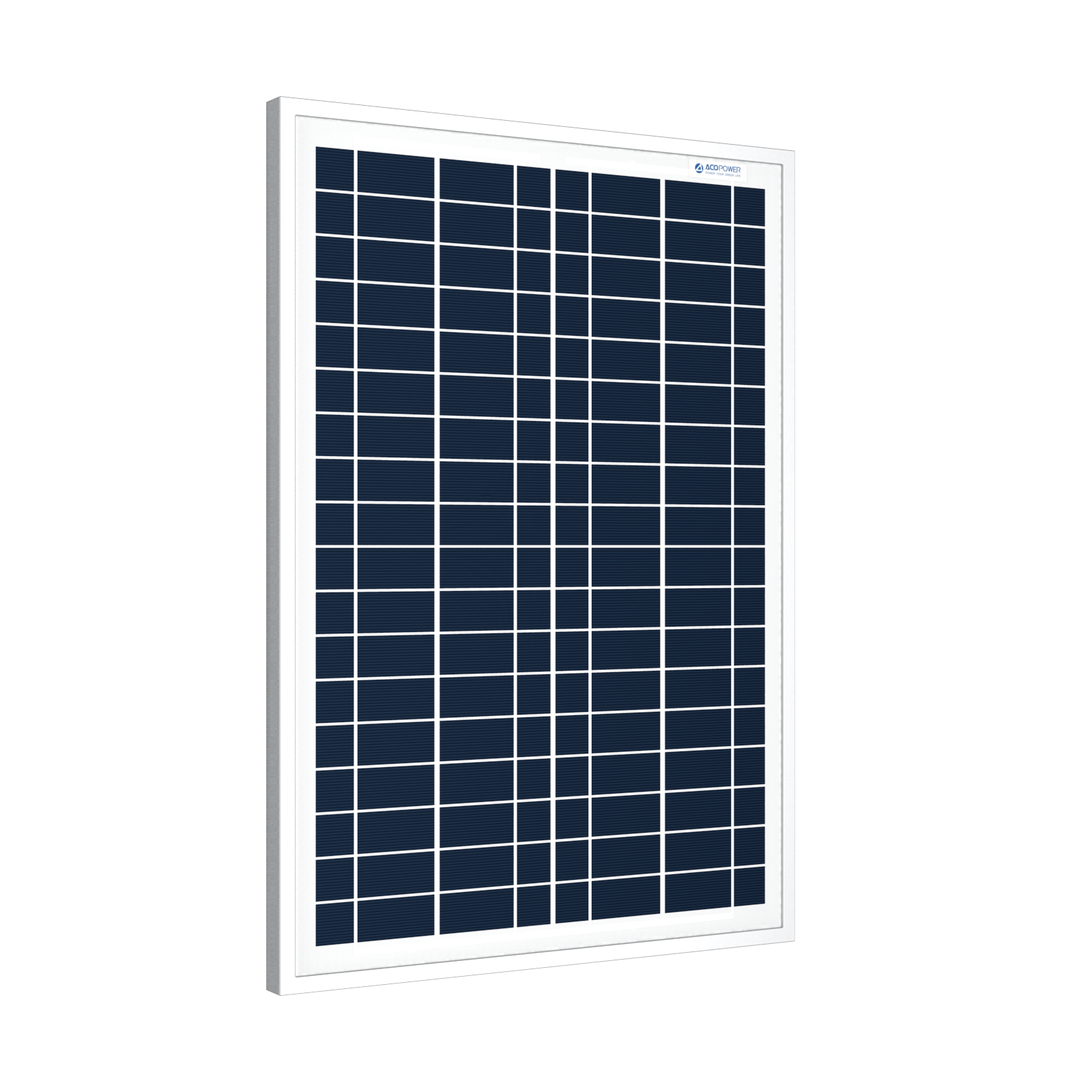 ACOPower 25 Watts Poly Solar Panel, for 12 Volt Battery Charger-14