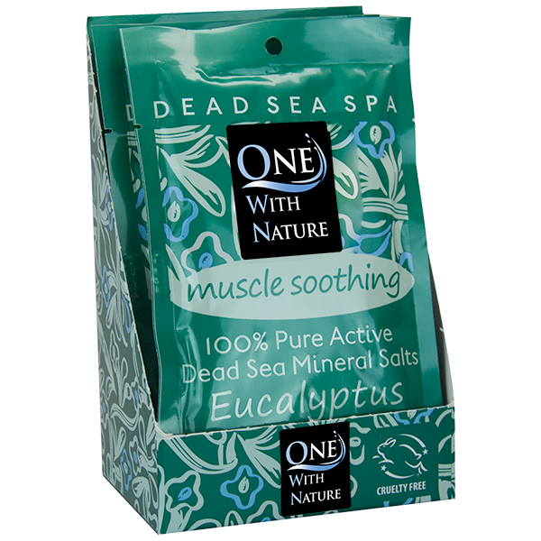 One With Nature Eucalyptus Dead Sea Mineral Bath Salts