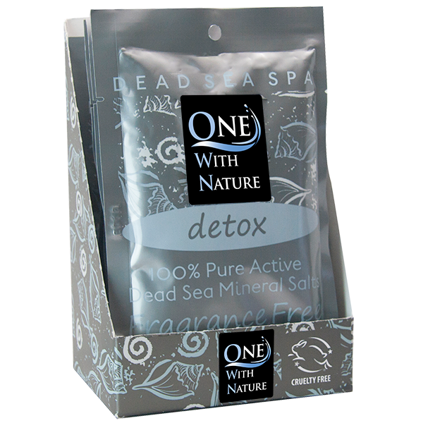 One With Nature Fragrance Free Dead Sea Mineral Bath Salts