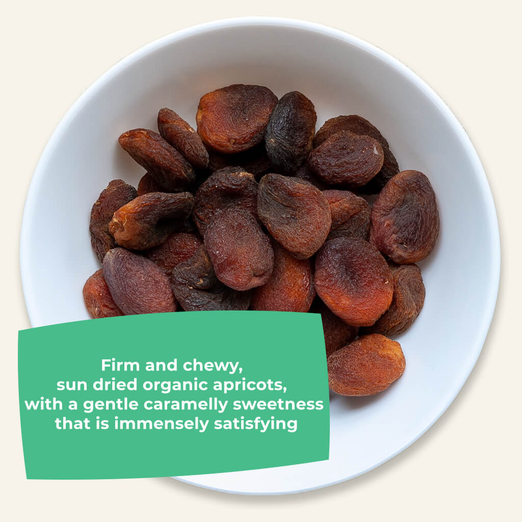 Organic Gently Dried Whole Apricots-1