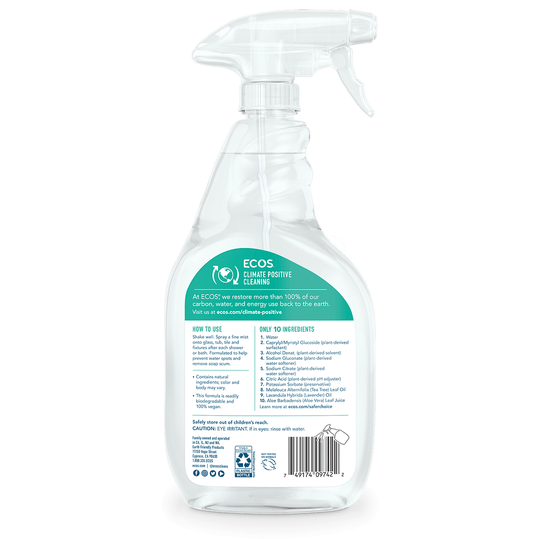 ECOS Bathroom Cleaner '“ Tea Tree( 6 X 22 OZ )