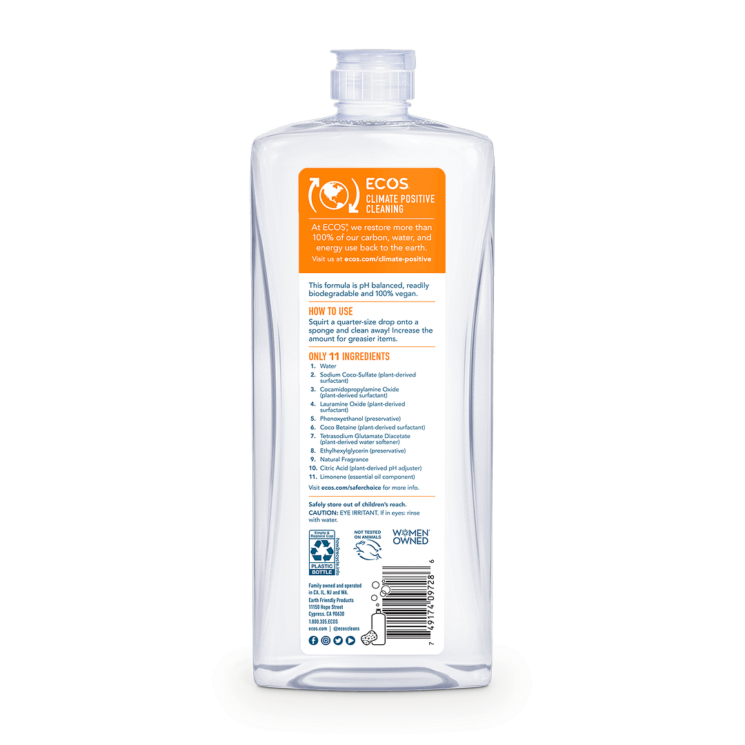 Earth Friendly Apricot Dishmate 6 Pack