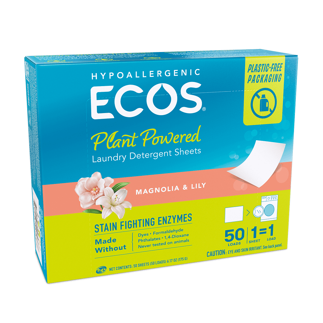 ECOS Laundry Detergent Sheets '“ Magnolia & Lily