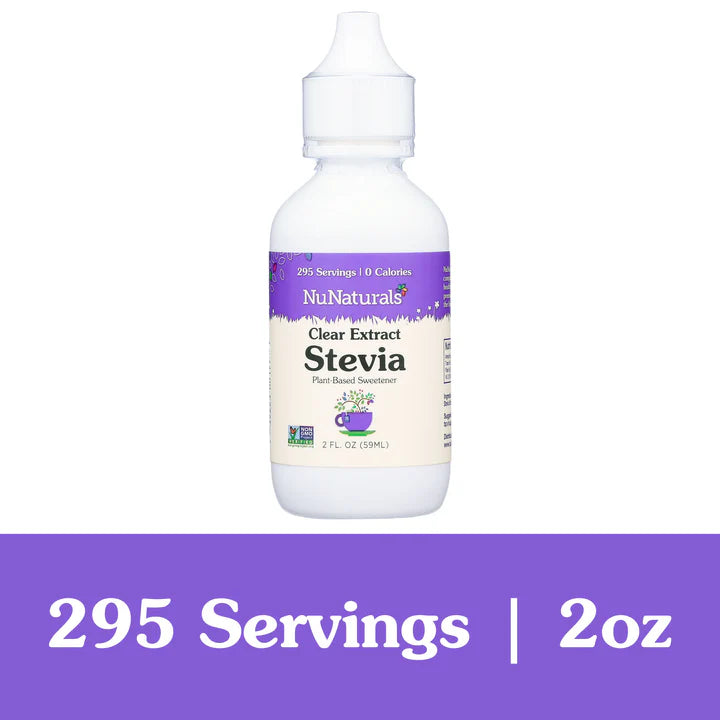 NuNaturals Clear Extract Stevia 2 oz