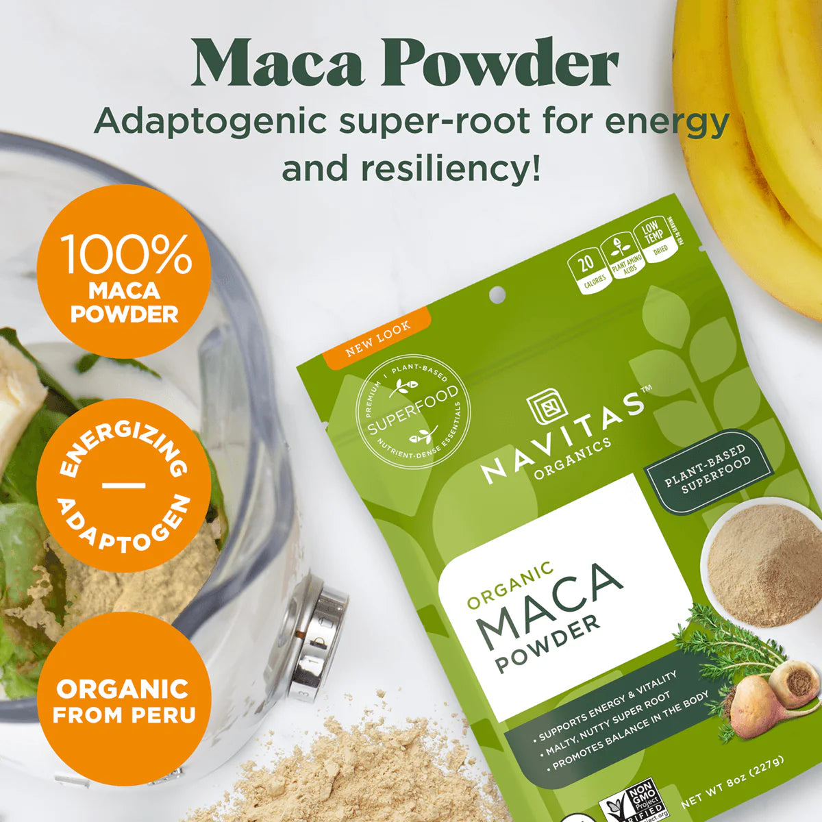 Navitas Organics Maca Powder, 4 oz