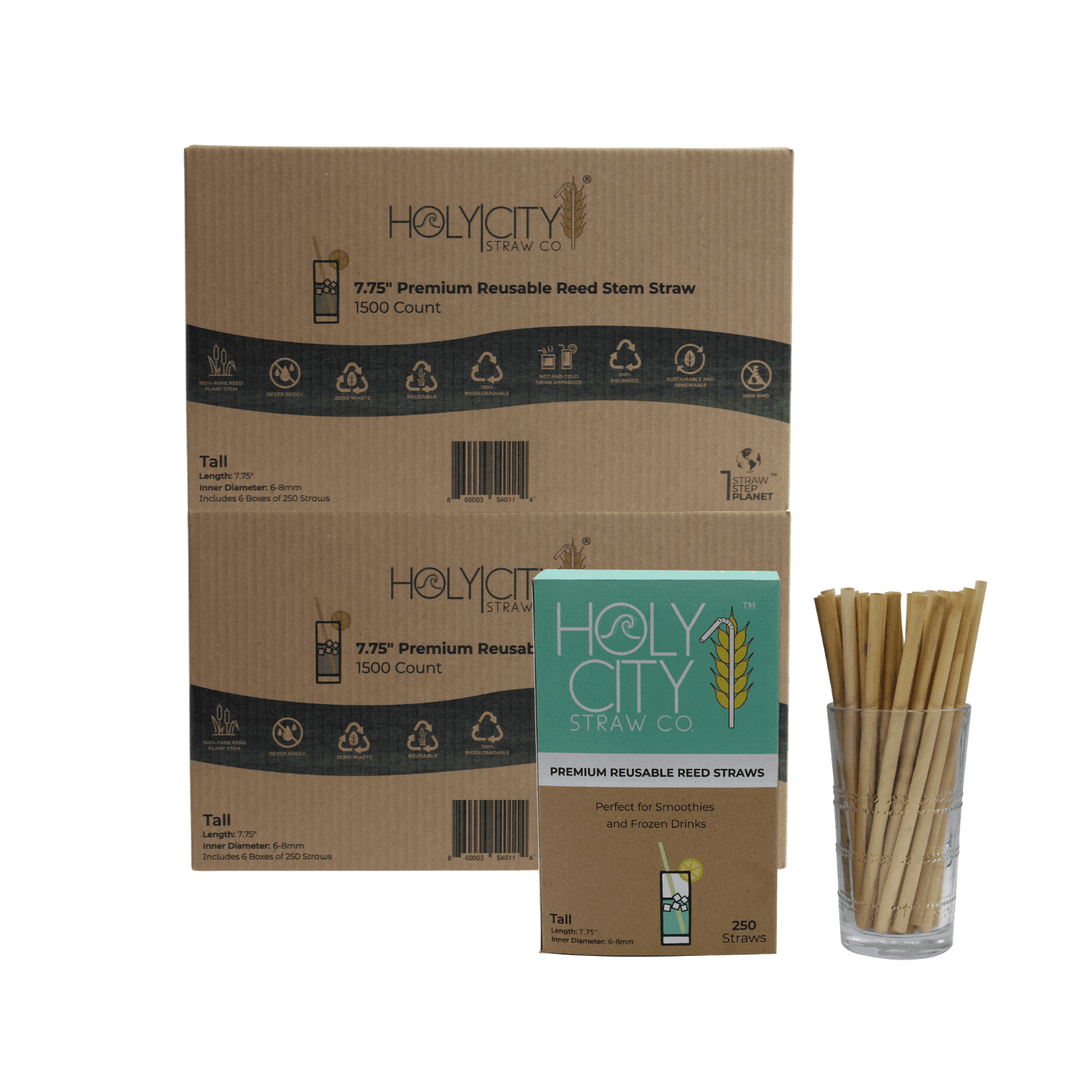 7.9" Jumbo Reed Straws-6
