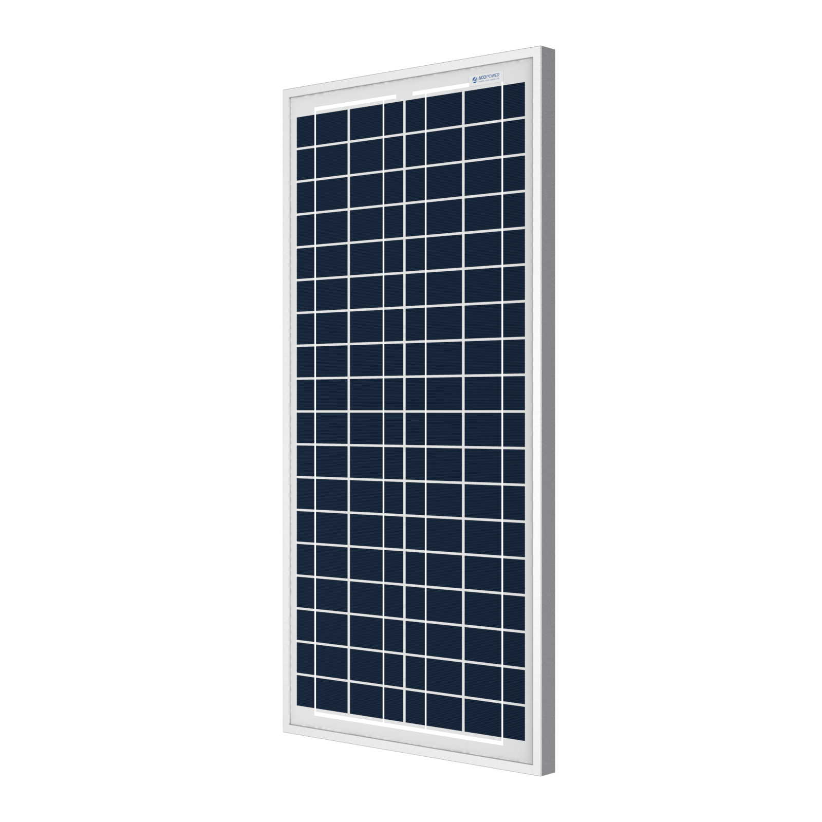 ACOPower 35 Watts Poly Solar Panel Module for 12 Volt Battery Charging-68