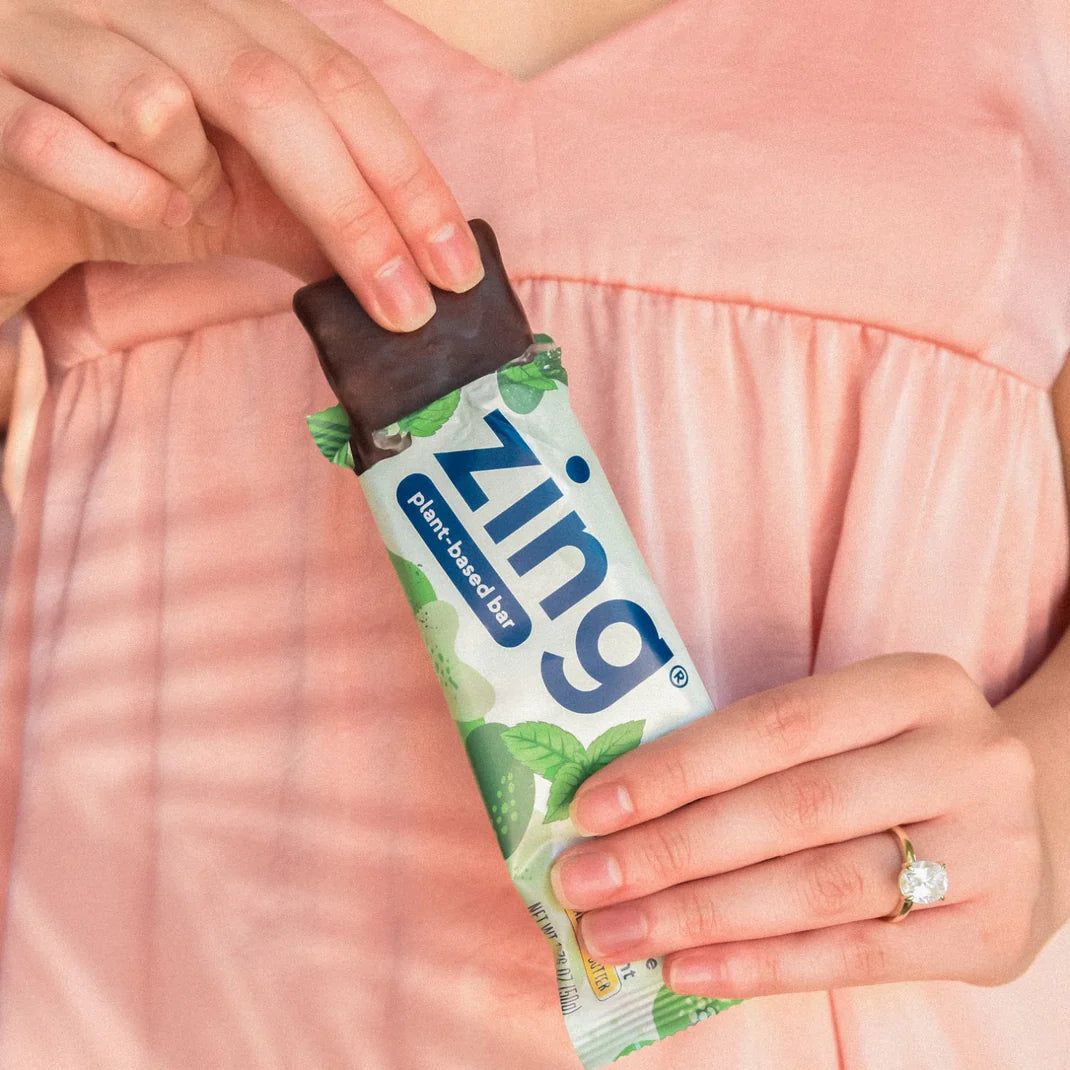 Zing Dark Chocolate Mint Nutrition Bars