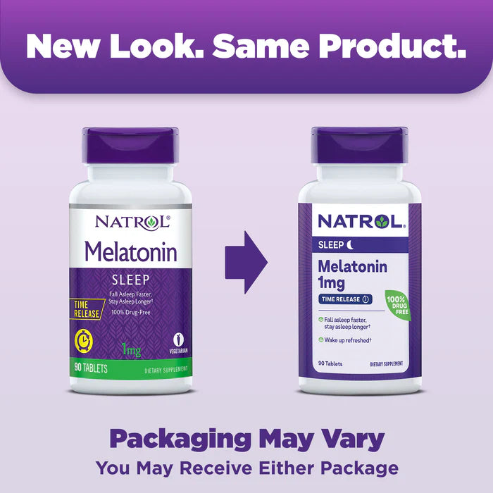 Natrol Melatonin Time Release Tablets - 1mg, 90