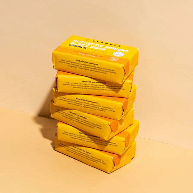 Alaffia Authentic African Black Soap Triple Milled - Unscented