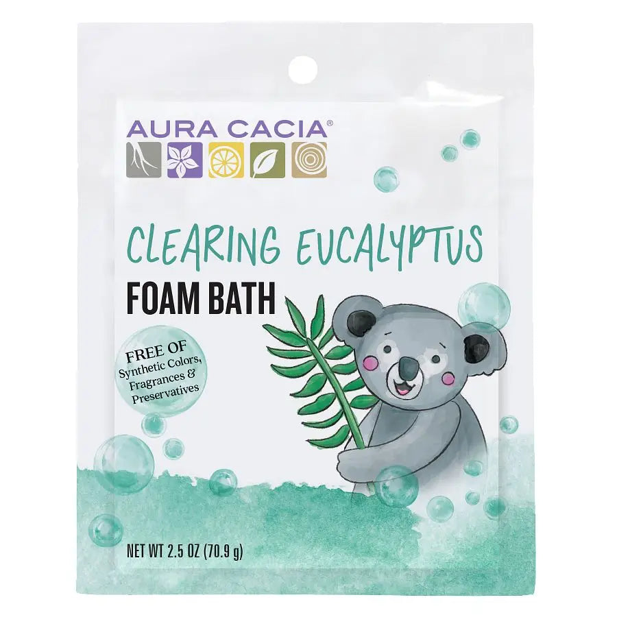 Clearing Eucalyptus Kids Foam Bath 2.5 oz.