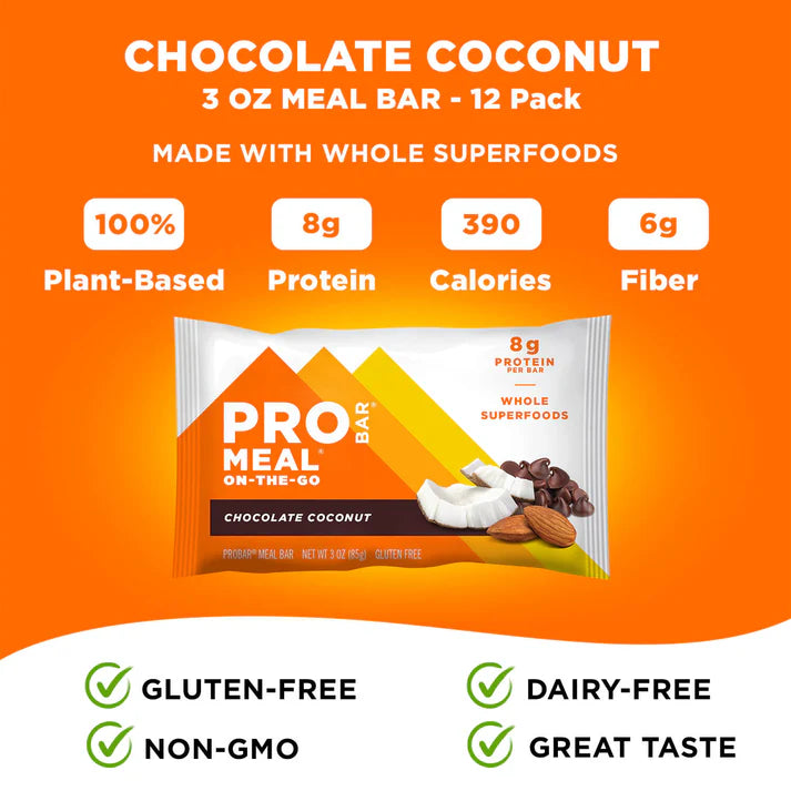 Probar Chocolate Cnt Meal Br (12x3OZ )