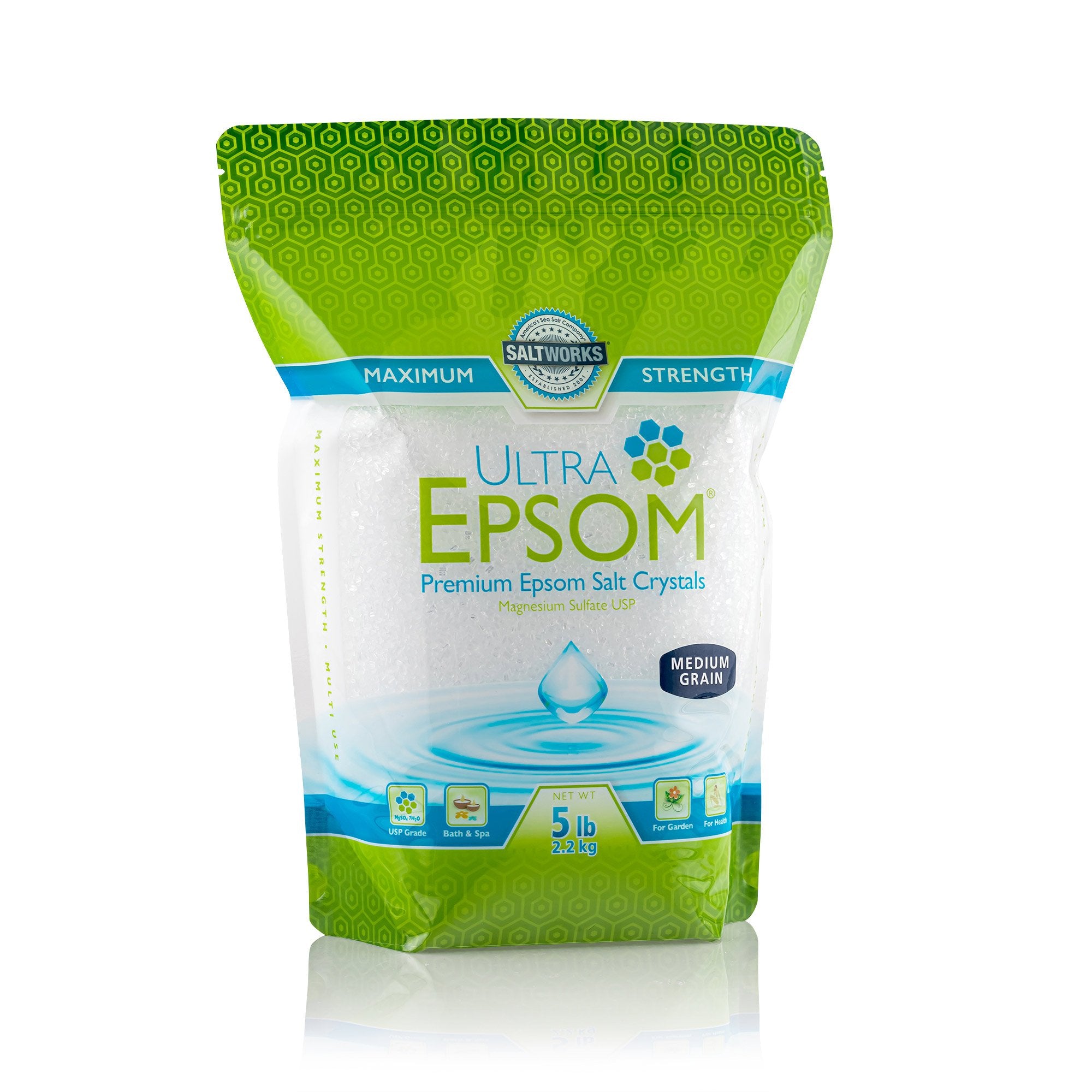 Ultra Epsom Bath Salt 5lb