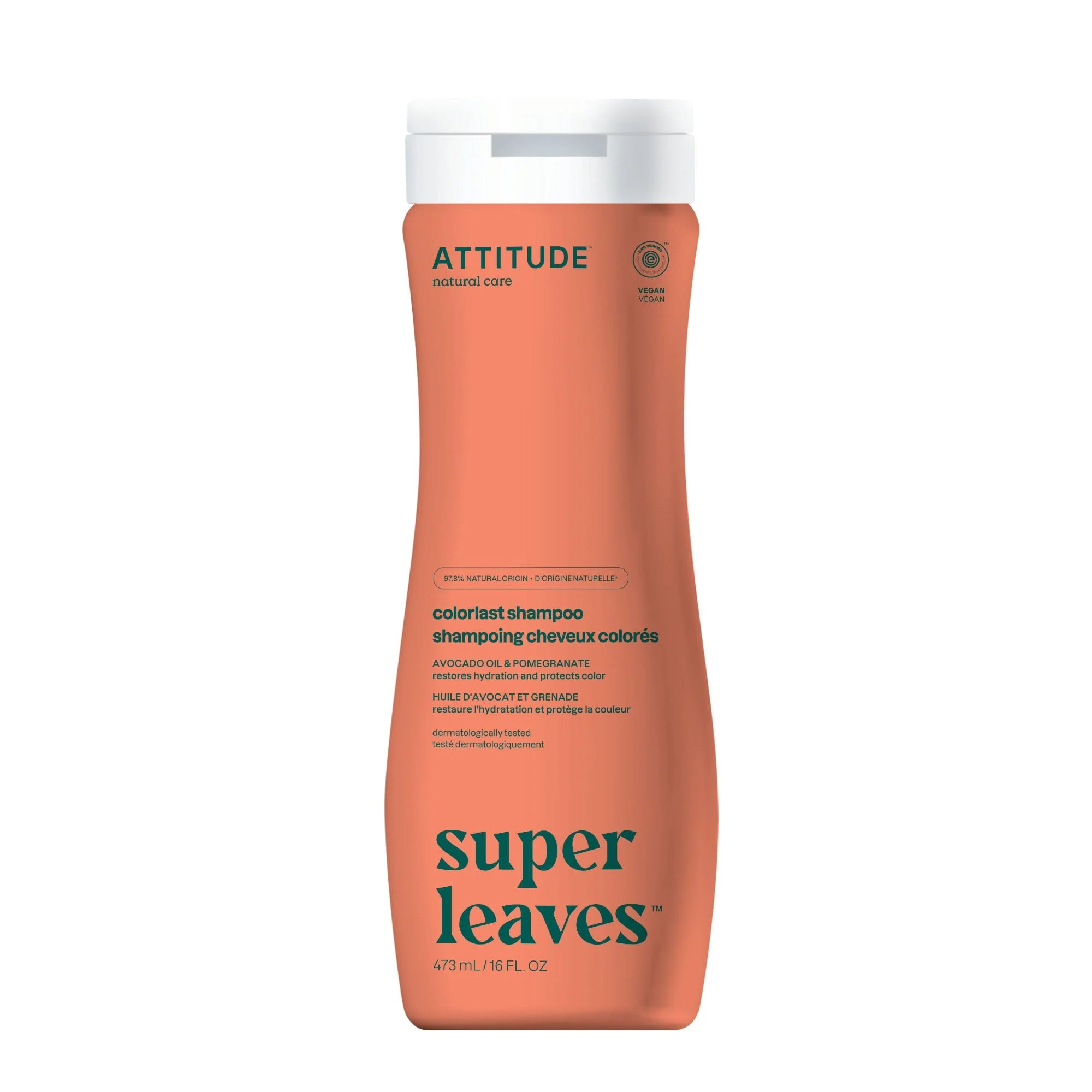 SUPER LEAVES„¢ Colorlast Shampoo Avocado Oil and Pomegranate 16 FL OZ