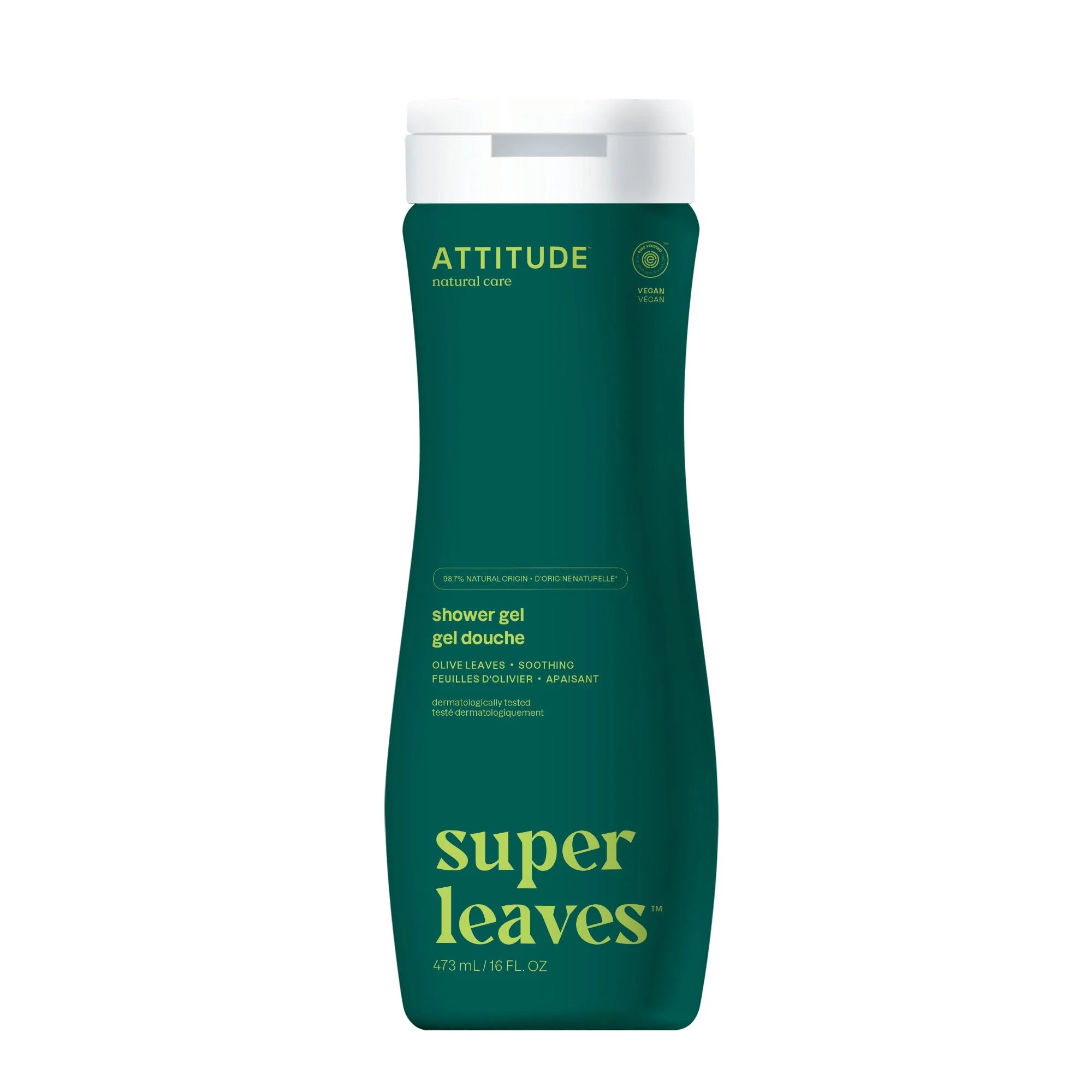 SUPER LEAVES„¢ Shower Gel Olive Leaves 16 FL OZ