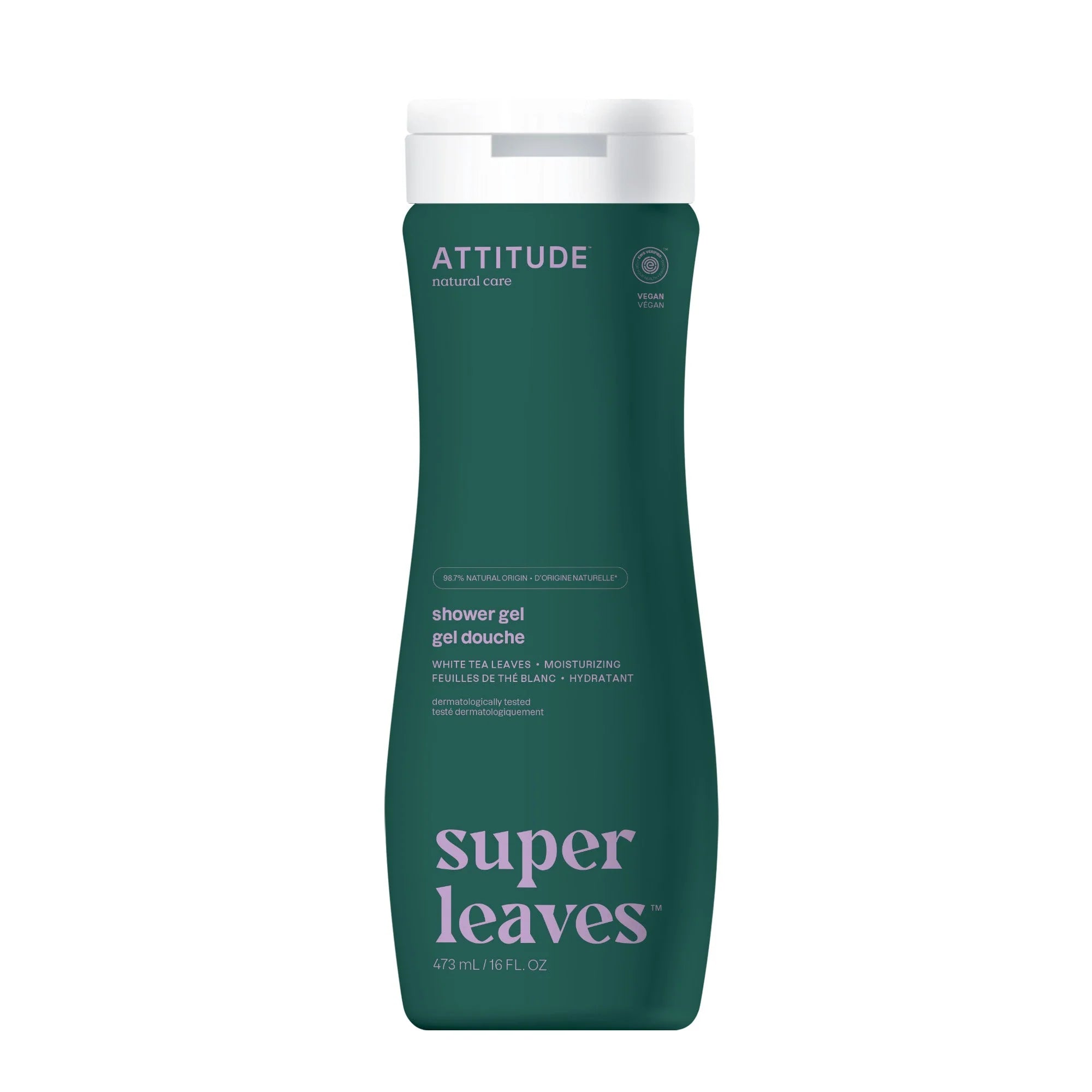 SUPER LEAVES„¢ Shower Gel White Tea Leaves 16 FL OZ