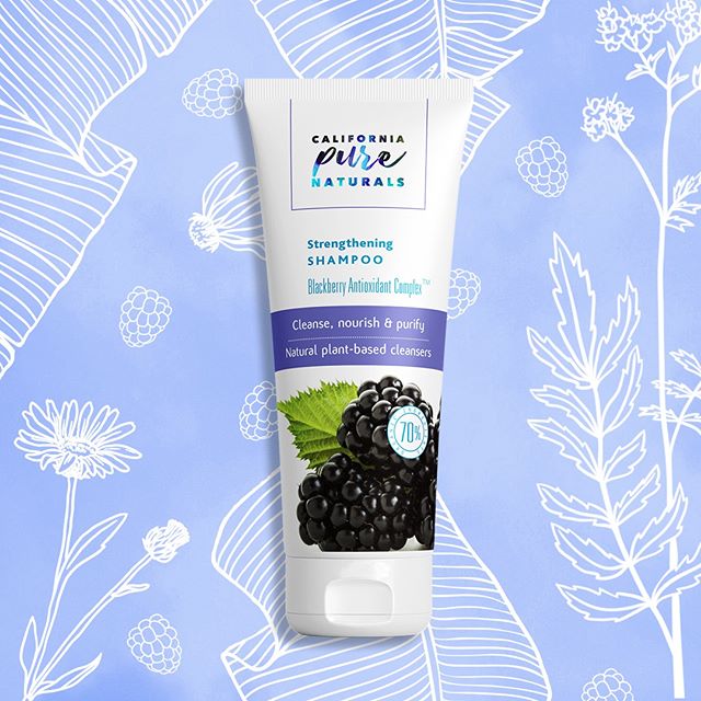 California Pure Naturals Blackberry Antioxidant Strengthening Shampoo
