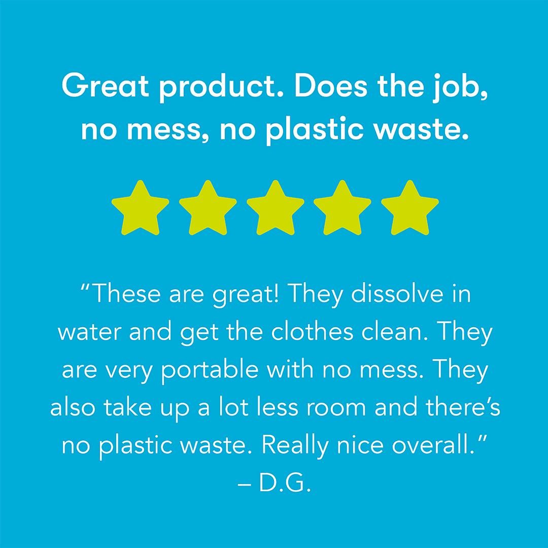 ECOS Laundry Detergent Sheets '“ Free & Clear