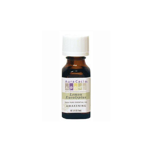 Aura Cacia Lemon Eucalyptus Essential Oil (1x.5 Oz)-0