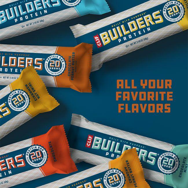 Clif Bar Peanut Butter Builder Bar (12x2.4 Oz)