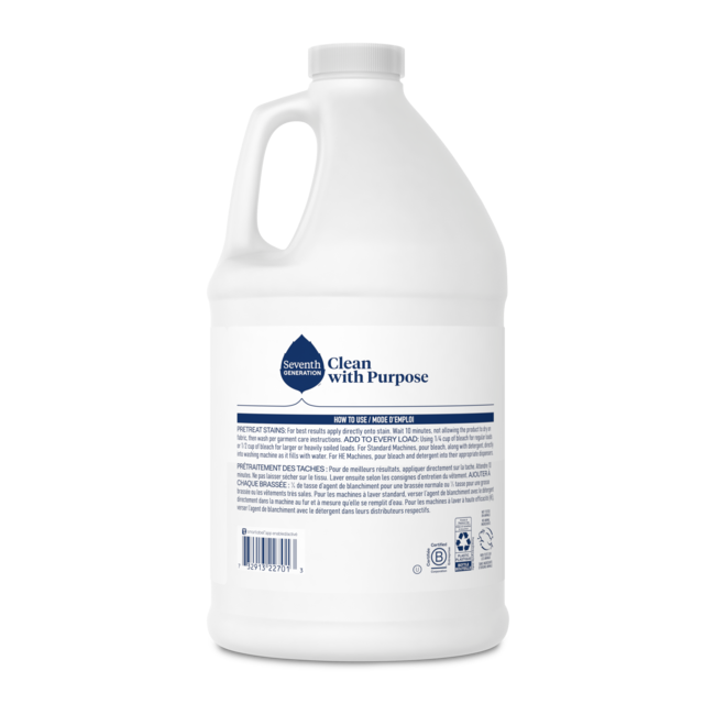 Seventh Generation Seventh Generation Chlorine Free Bleach - Free & Clear(6x64 Oz)