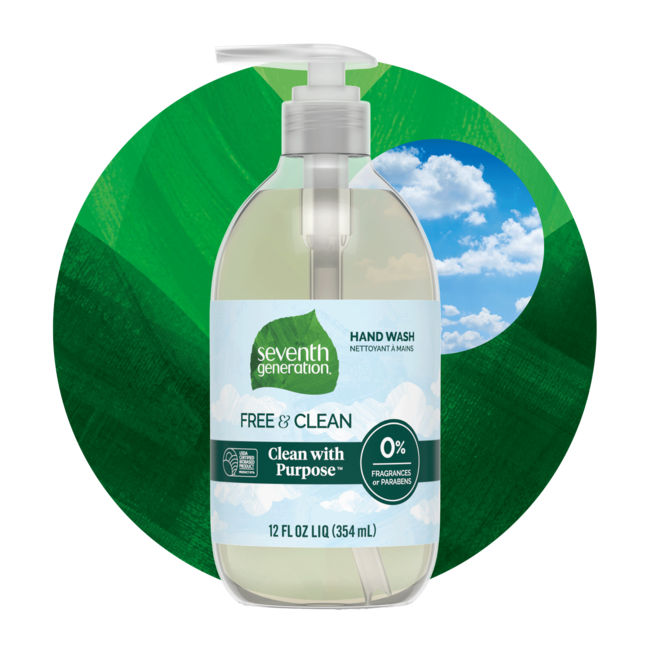 Seventh Generation Hand Wash - Free & Clean