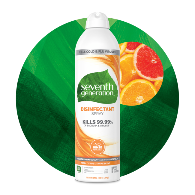Seventh Generation Disinfectant Spray - Fresh Citrus & Thyme