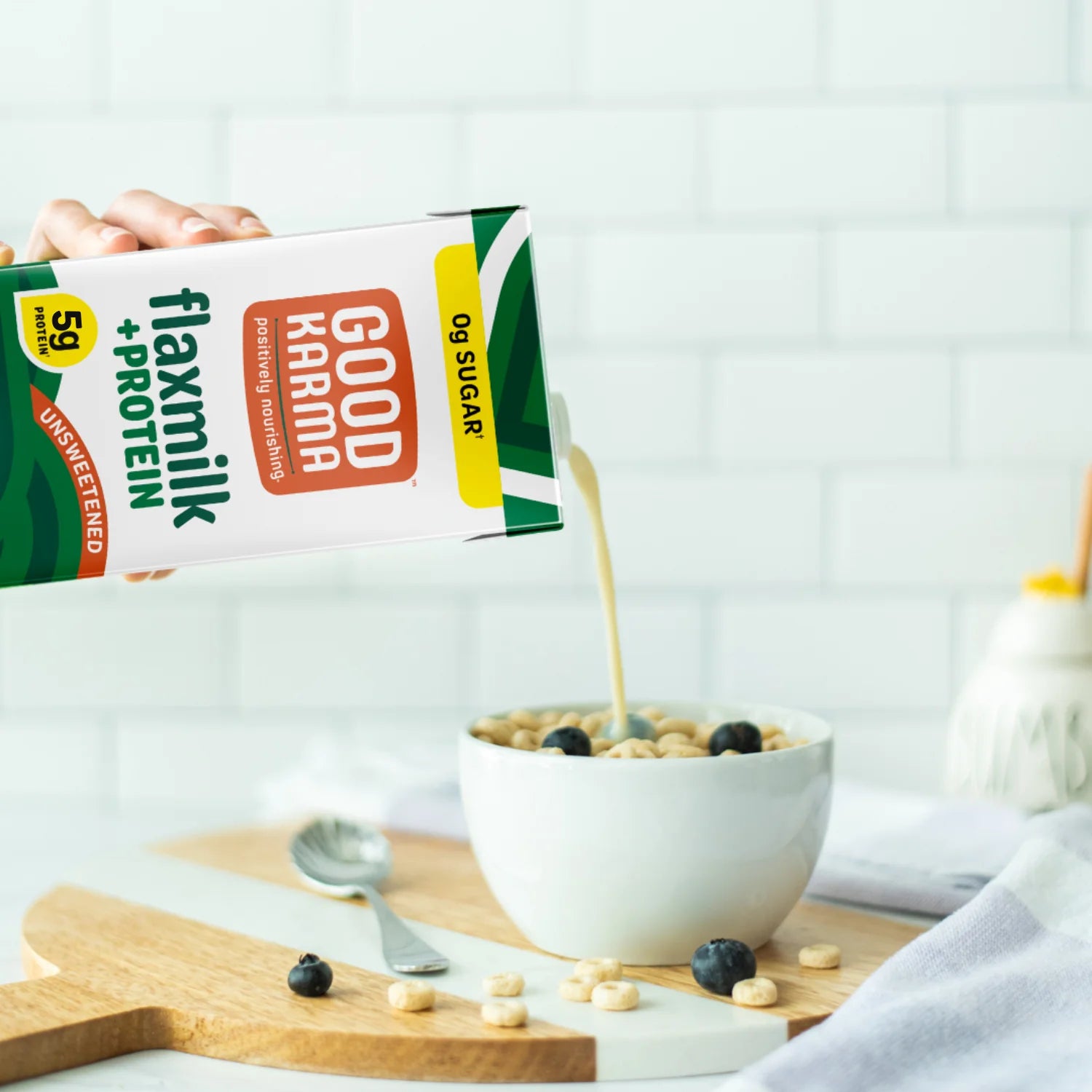 Good Karma Unsweetened Flaxmilk + Protein