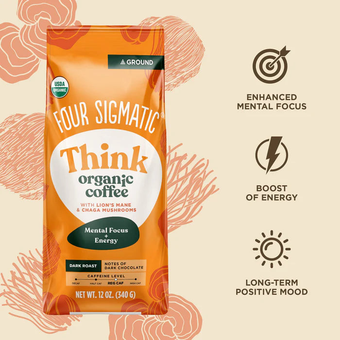 Think Ground Coffee: Lion's Mane Mushroom Blend