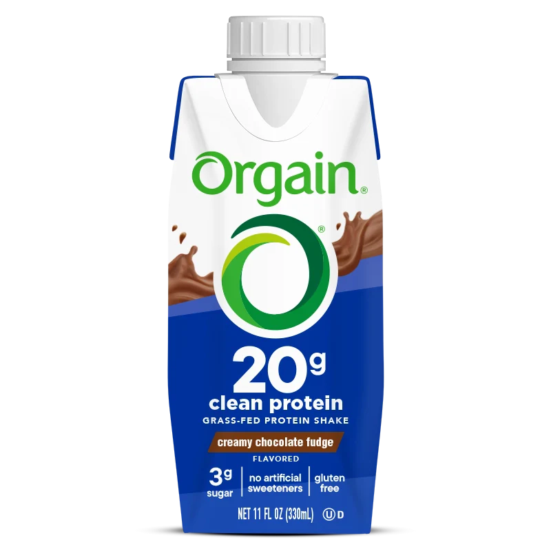 Orgain 20g Clean Protein Shake Creamy Chocolate Fudge ( 12 X 11 OZ )