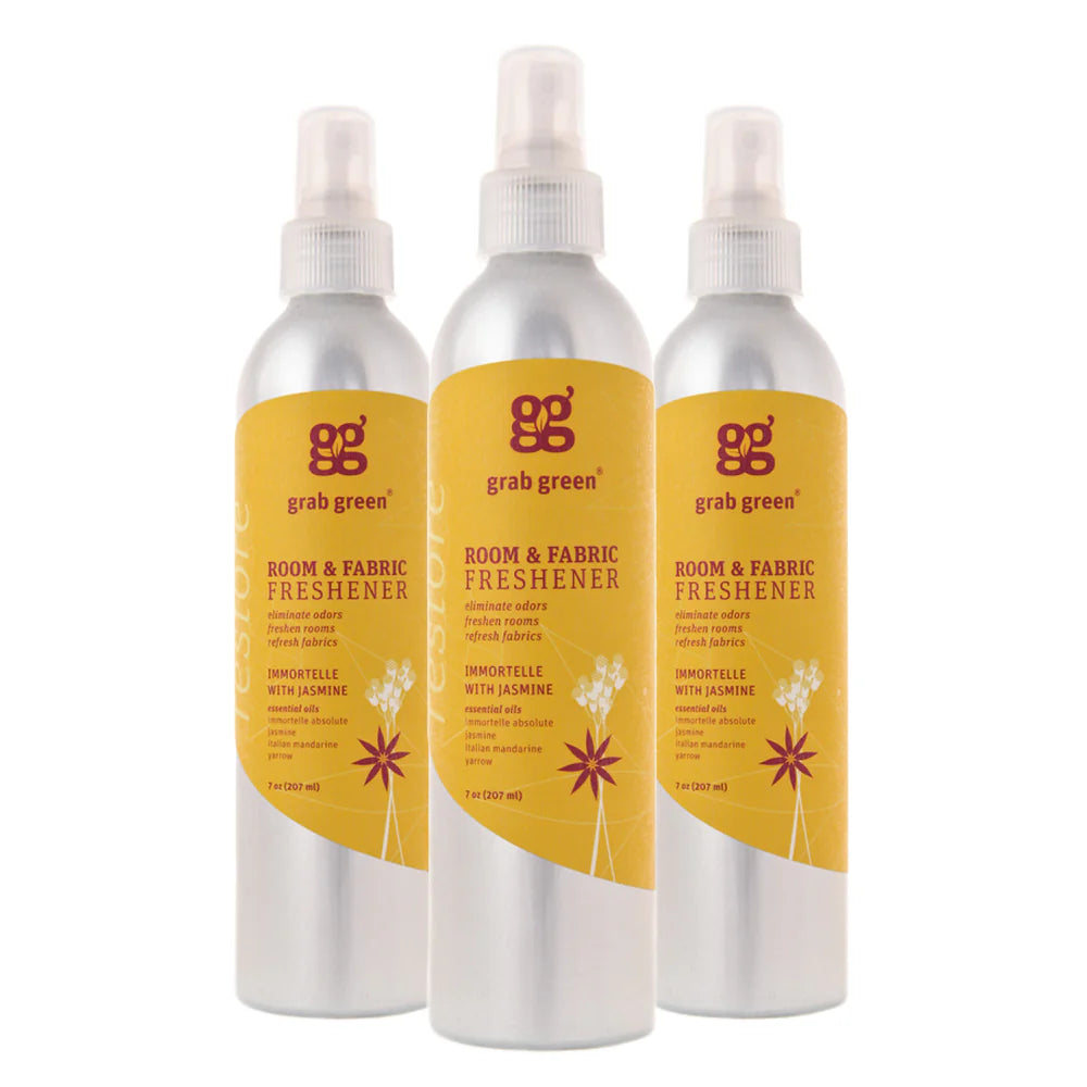 Grab Green Immortelle with Jasmine Room & Fabric Freshener