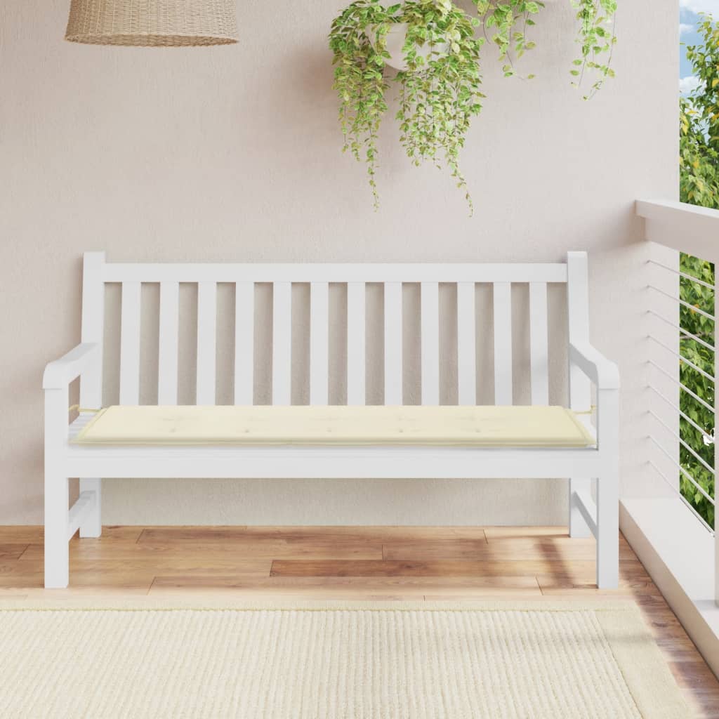 vidaXL Bench Cushion Water Repellent Outdoor Garden Seat Cushion Oxford Fabric-19
