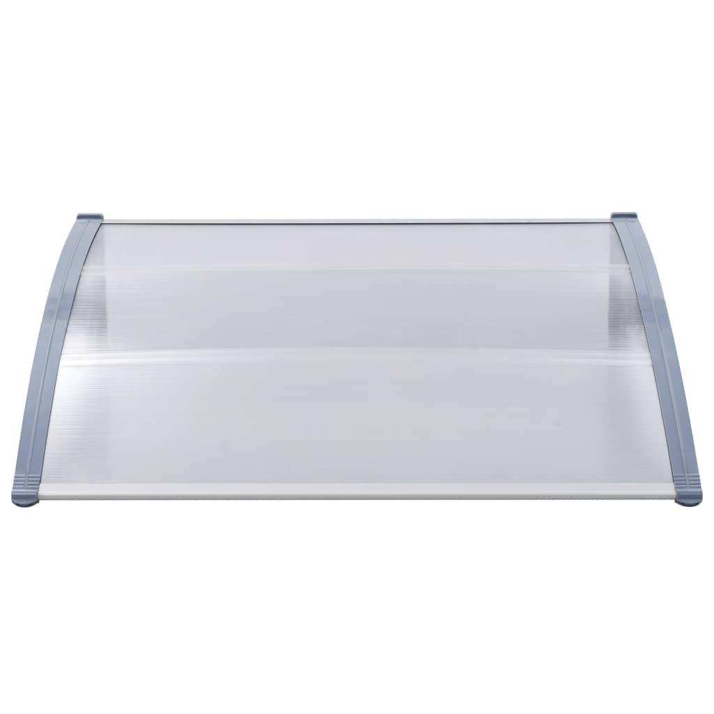 vidaXL Door Canopy PC Awning Outdoor Garden Sunshade Multi Colors 47.2"/59"-17
