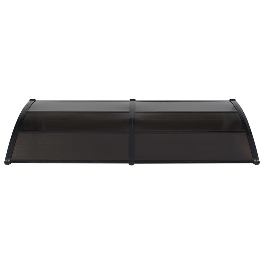 vidaXL Door Canopy PC Awning Outdoor Garden Sunshade Multi Colors 47.2"/59"-43