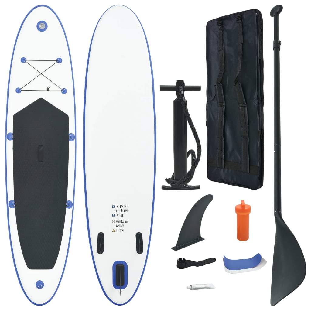 vidaXL Stand Up Paddle Board Set SUP Surfboard Inflatable Multi Sizes/Colors-3