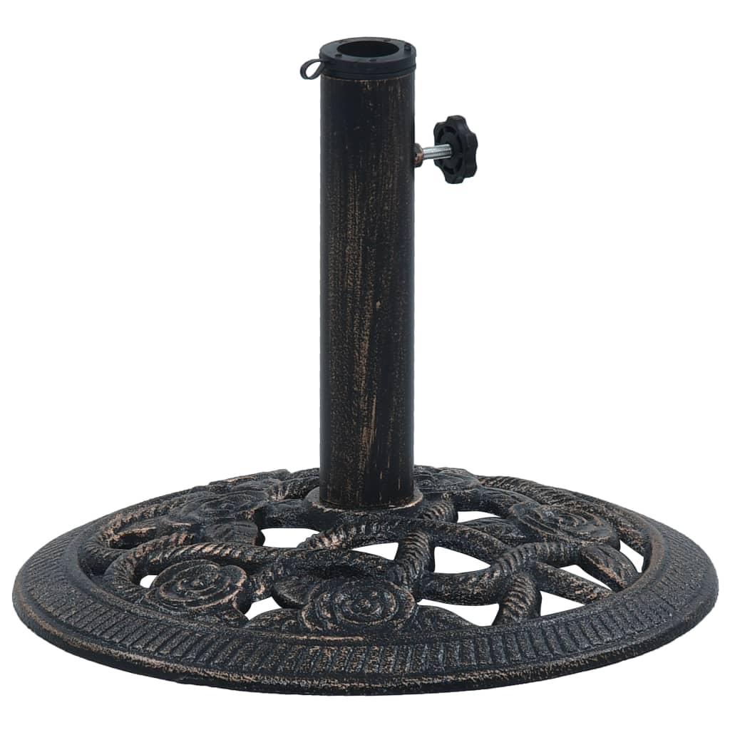 vidaXL Umbrella Base Cast Iron Parasol Base Stand Holder Multi Colors/Sizes-18