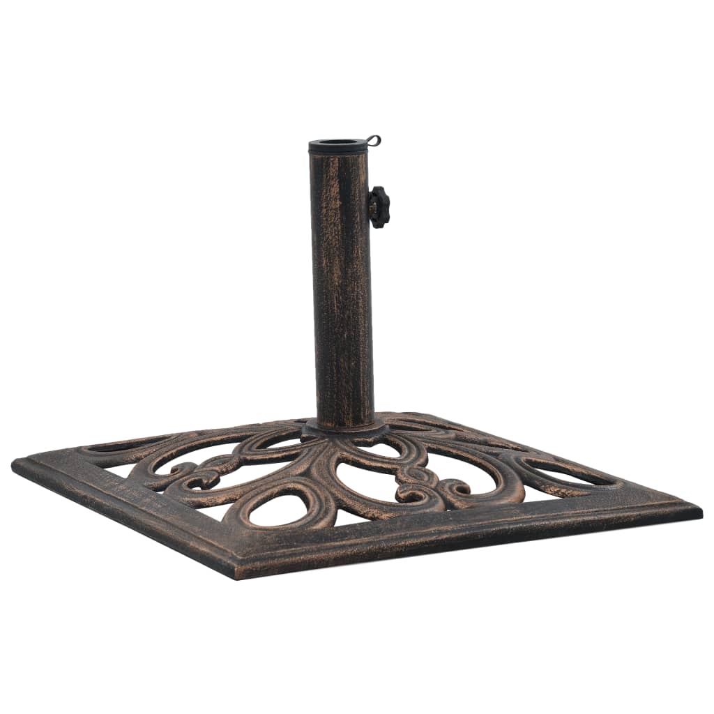 vidaXL Umbrella Base Cast Iron Parasol Base Stand Holder Multi Colors/Sizes-6