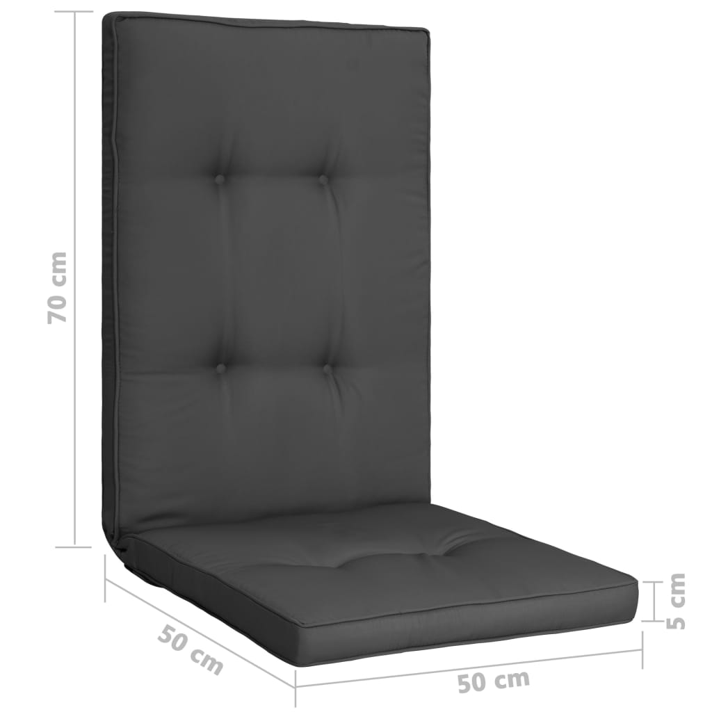 vidaXL Chair Cushions Garden Seat Cushion Chair Pad Seat Pad Floor Cushion-4