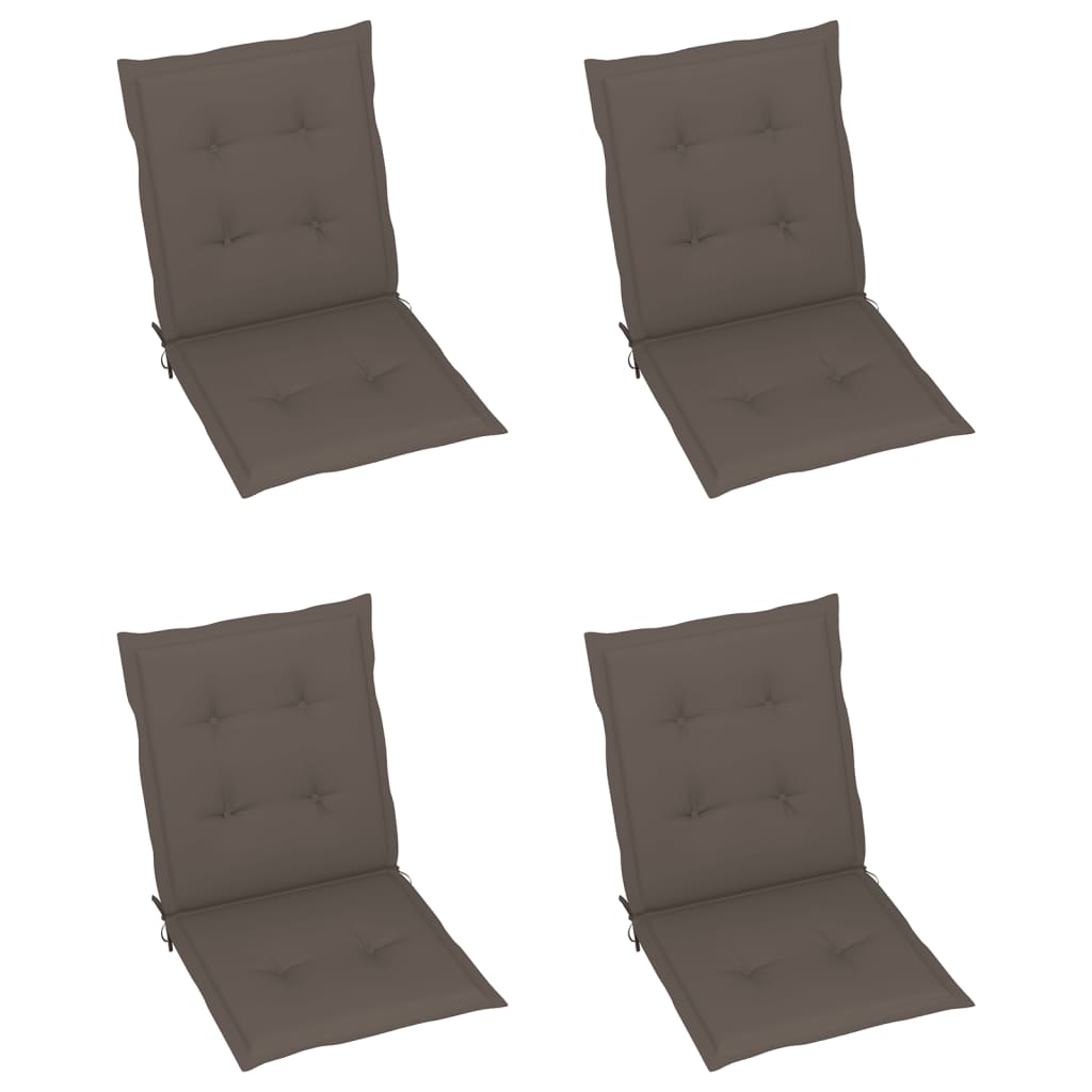 vidaXL 2/4x Garden Chair Cushion Outdoor Seating Pad Cushions Multi Colors-25