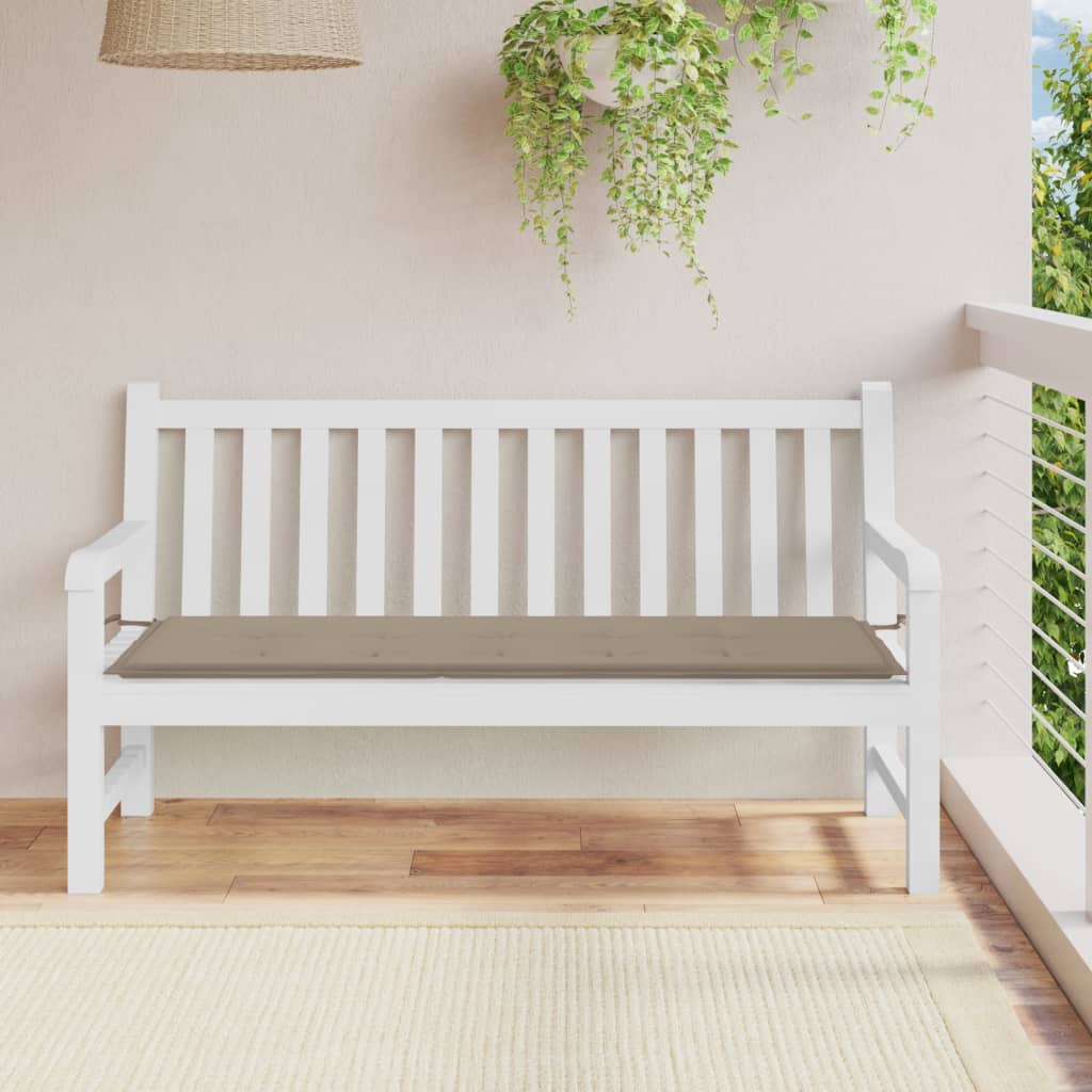 vidaXL Bench Cushion Water Repellent Outdoor Garden Seat Cushion Oxford Fabric-34