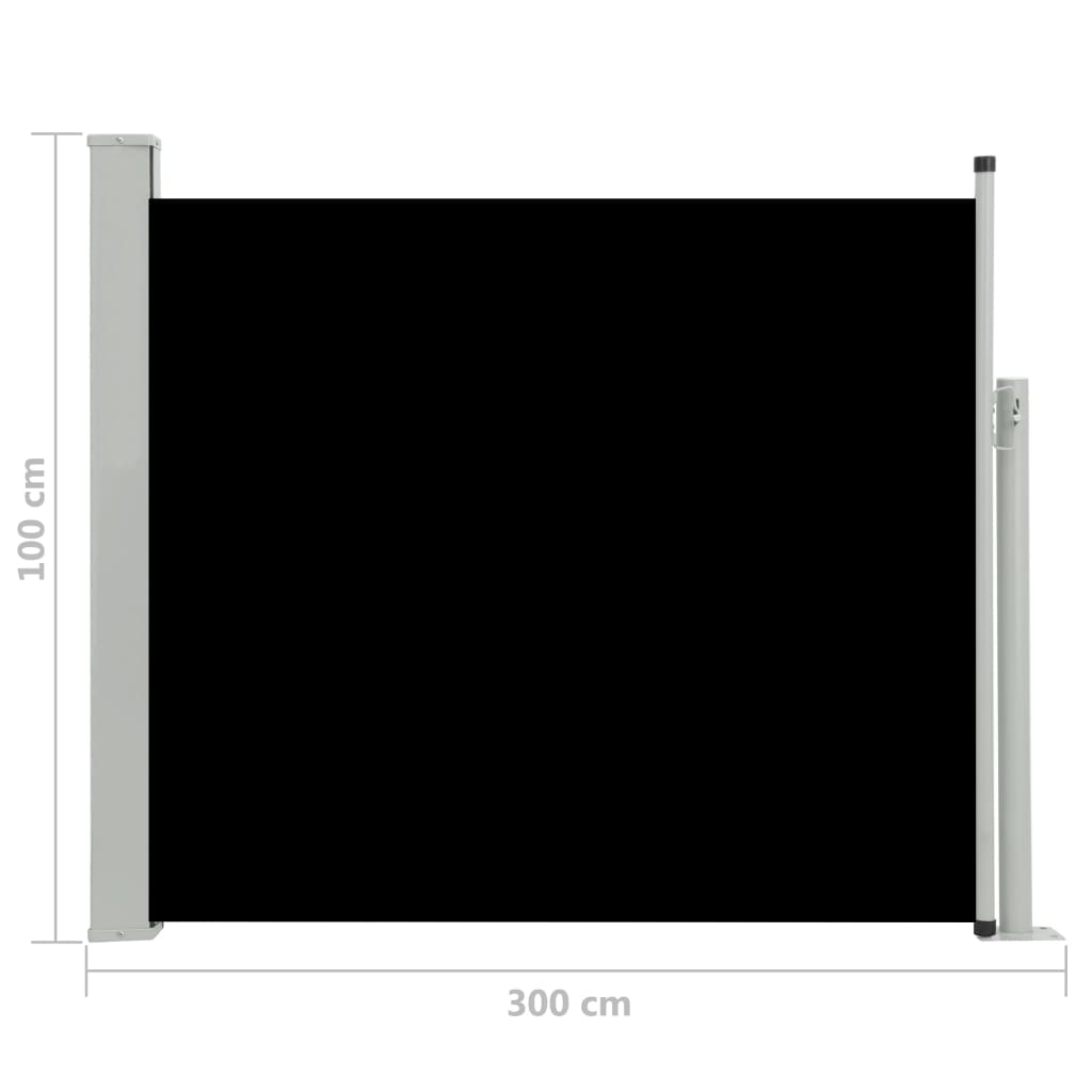 vidaXL Patio Retractable Side Awning Garden Privacy Screen Shade Multi Colors-31