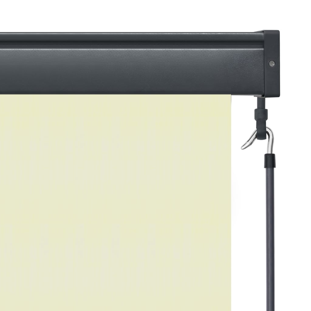 vidaXL Roller Blind Window Shade with Hand Crank Blackout Blind for Office-4