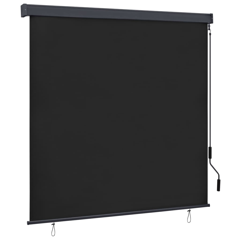 vidaXL Roller Blind Window Shade with Hand Crank Blackout Blind for Office-2
