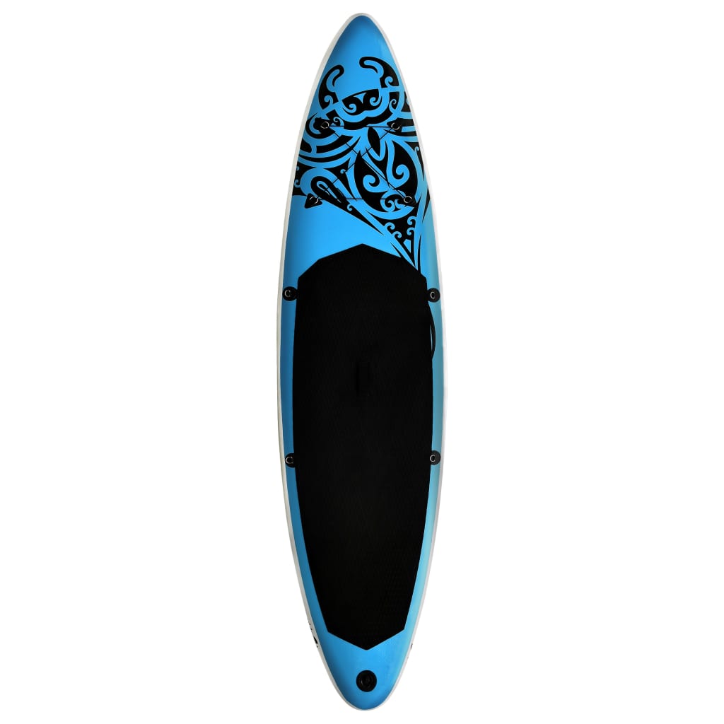 vidaXL Inflatable Stand Up Paddleboard Set SUP Surfboard Surfing Paddle Board-4