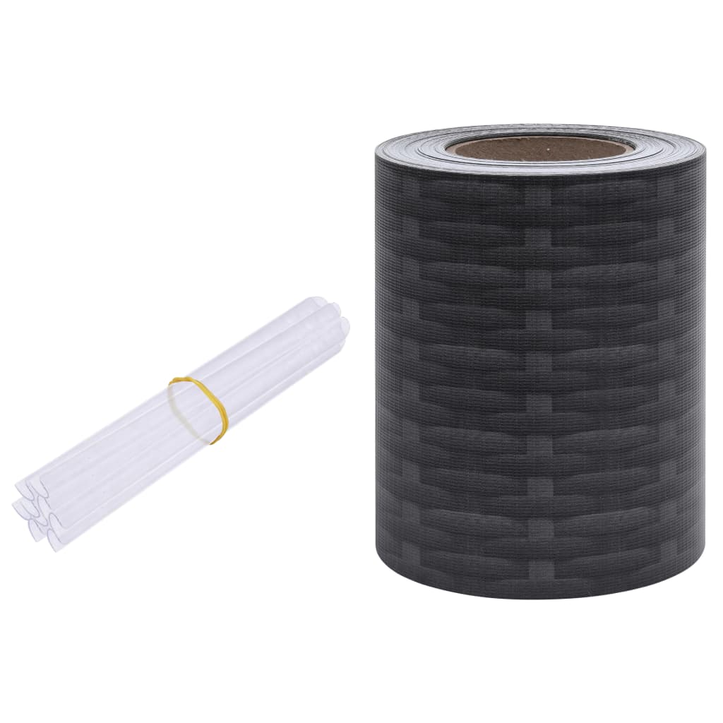 vidaXL Garden Privacy Screen PVC Fence Panel Barrier Border Multi Sizes/Colors-12