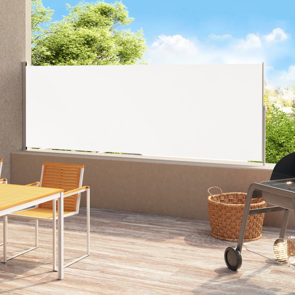 vidaXL Patio Retractable Side Awning Sunshade Garden Screen Multi Sizes/Colors-1