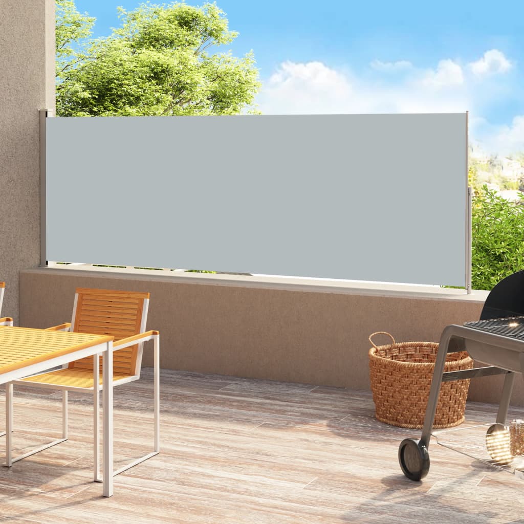 vidaXL Patio Retractable Side Awning Sunshade Garden Screen Multi Sizes/Colors-3