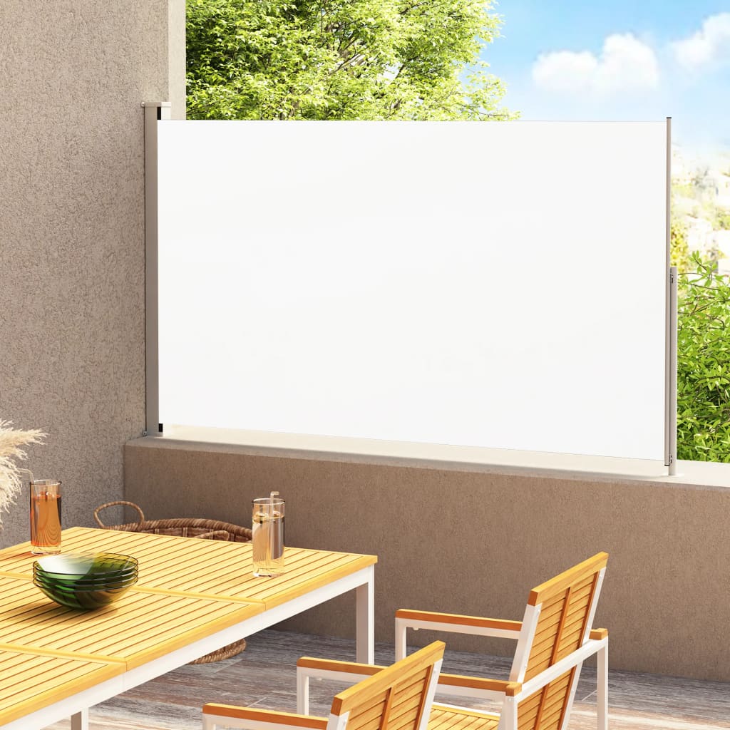 vidaXL Patio Retractable Side Awning Sunshade Garden Screen Multi Sizes/Colors-9