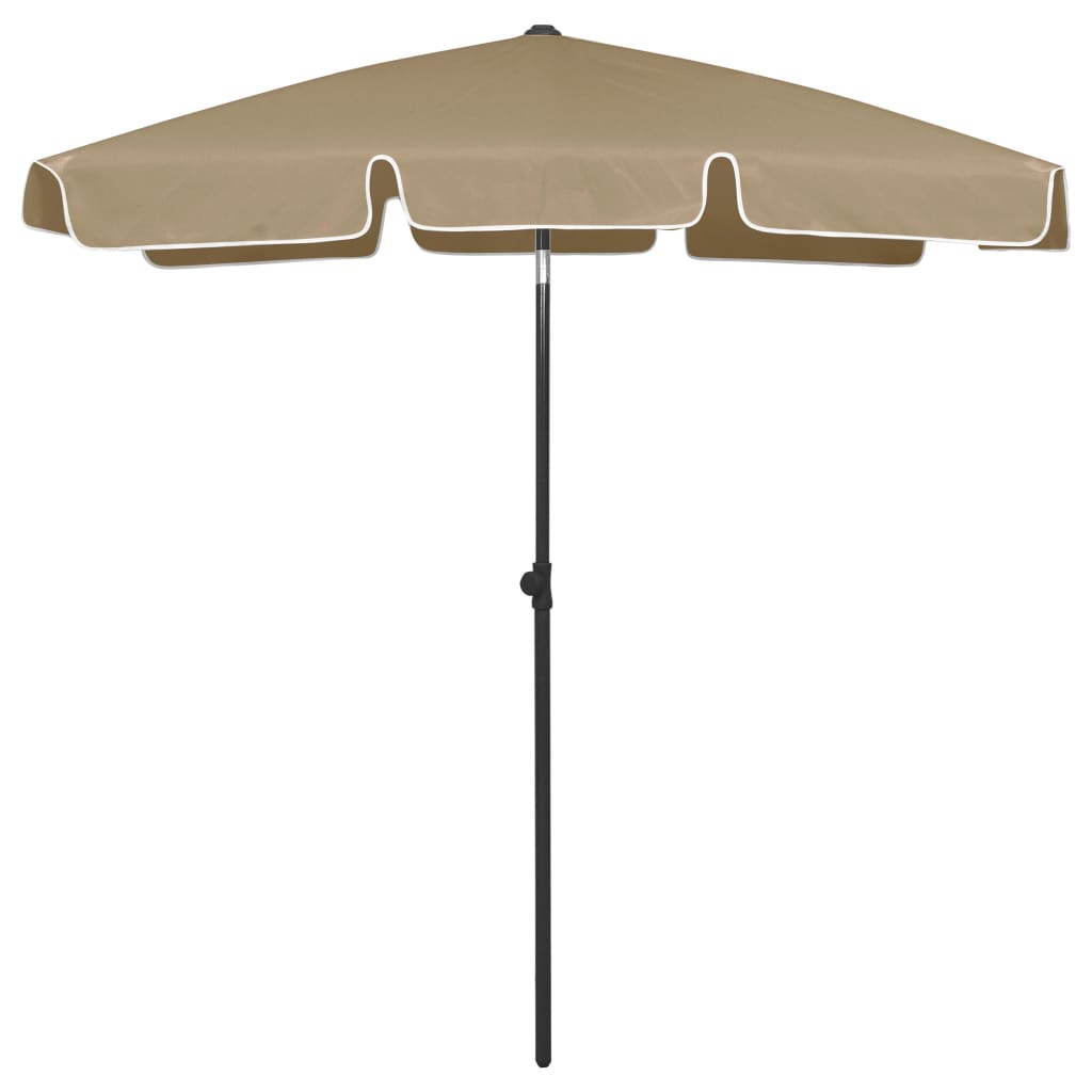 vidaXL Beach Umbrella Outdoor Parasol Canopy Sunshade Sun Shelter Multi Colors-9