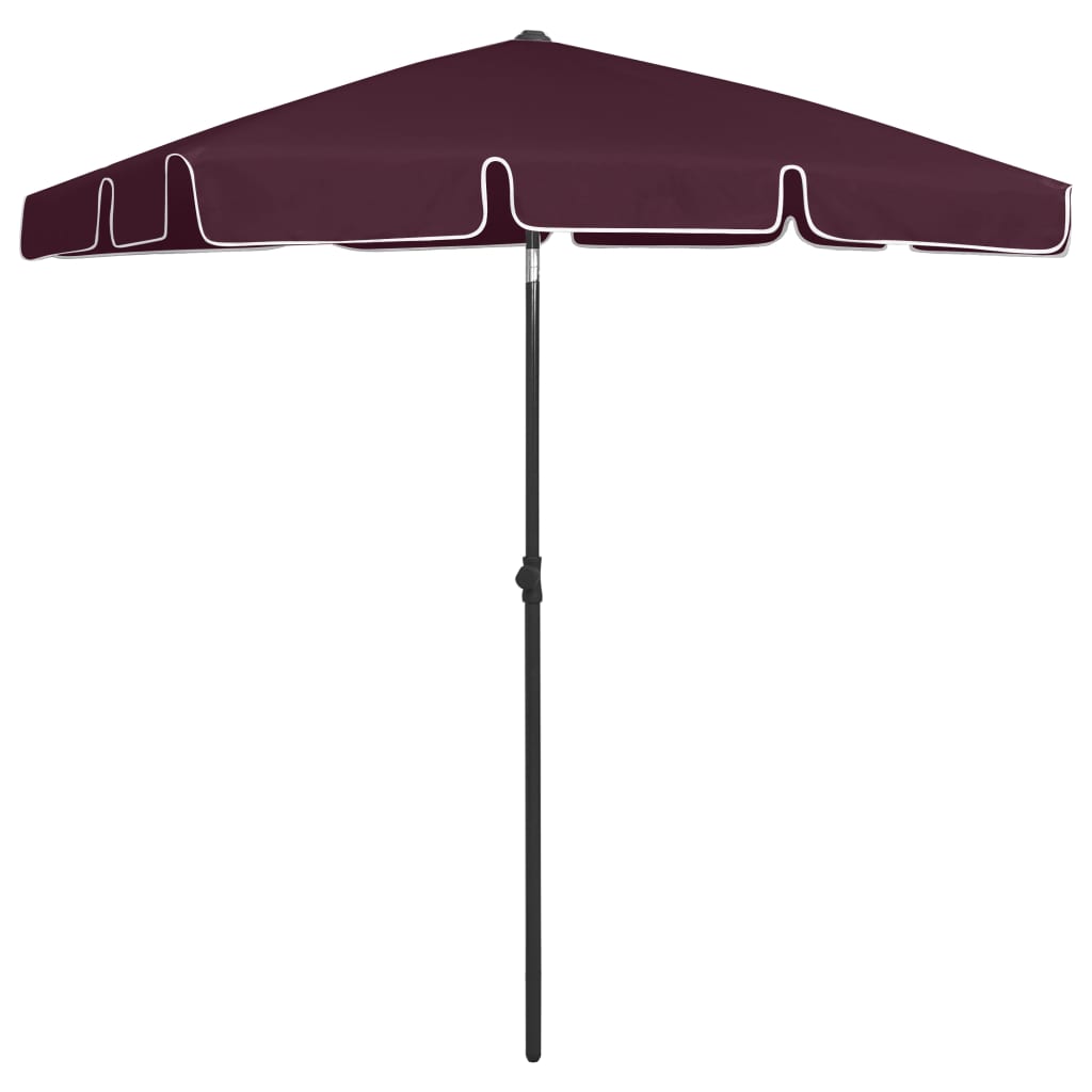 vidaXL Beach Umbrella Outdoor Parasol Canopy Sunshade Sun Shelter Multi Colors-12